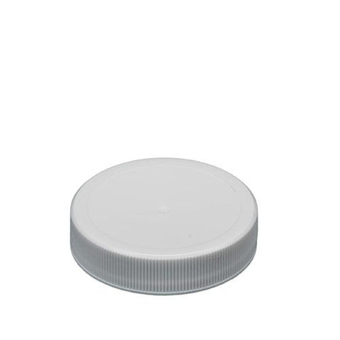 Cap 48mm screw, White