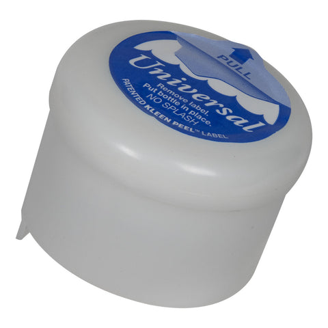Cap 55mm snap dispenser, White