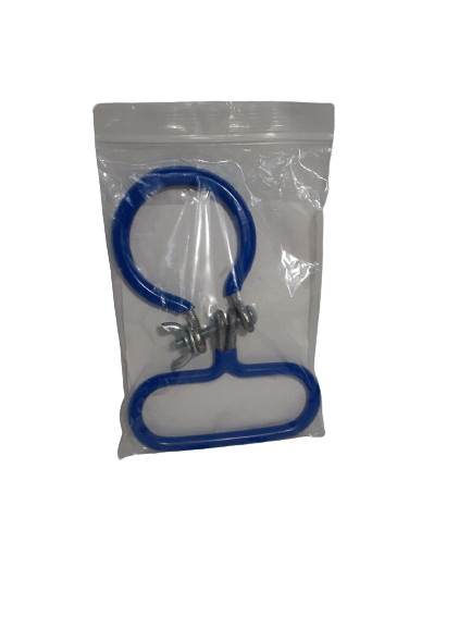 Handle Metal Fits 3-5G Bottles, Blue