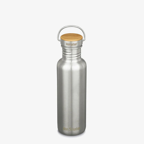 Klean Kanteen 27oz Stainless Steel Reflect Bottle w/bamboo Cap