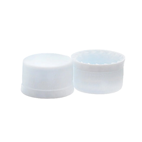 Cap 28mm screw, White