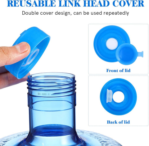 Cap 53mm screw dispenser, Blue (2pk)