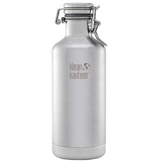 Klean Kanteen 32oz Stainless Steel Classic Vac  Insulated Growler