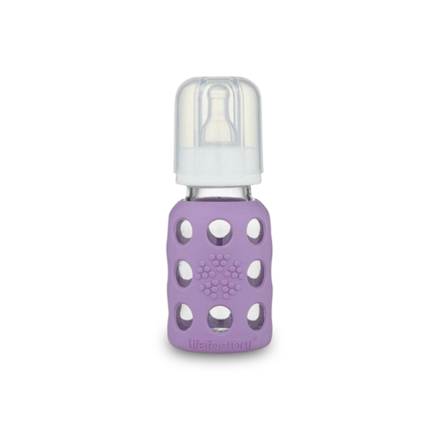 Life Factory 4oz Glass Baby Bottles