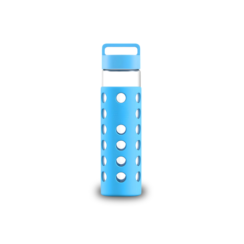 24oz Glass Bottles with Protective Silicone Sleeve