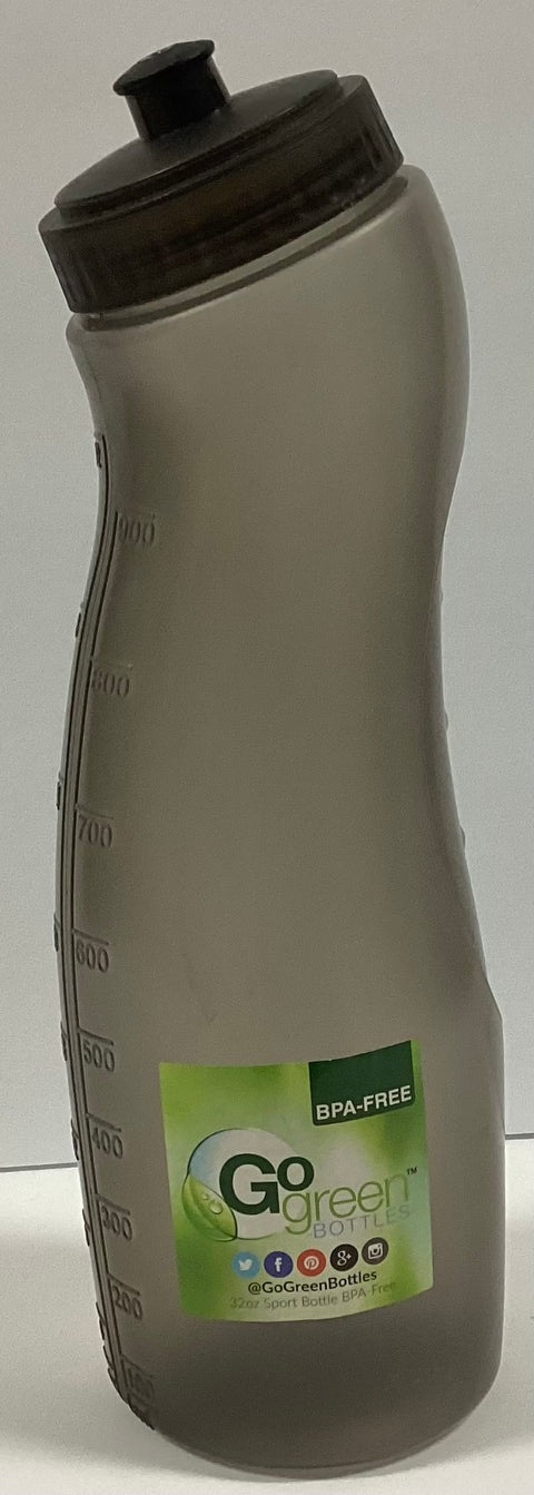GoGreen PP 32oz Sport Bottle Black