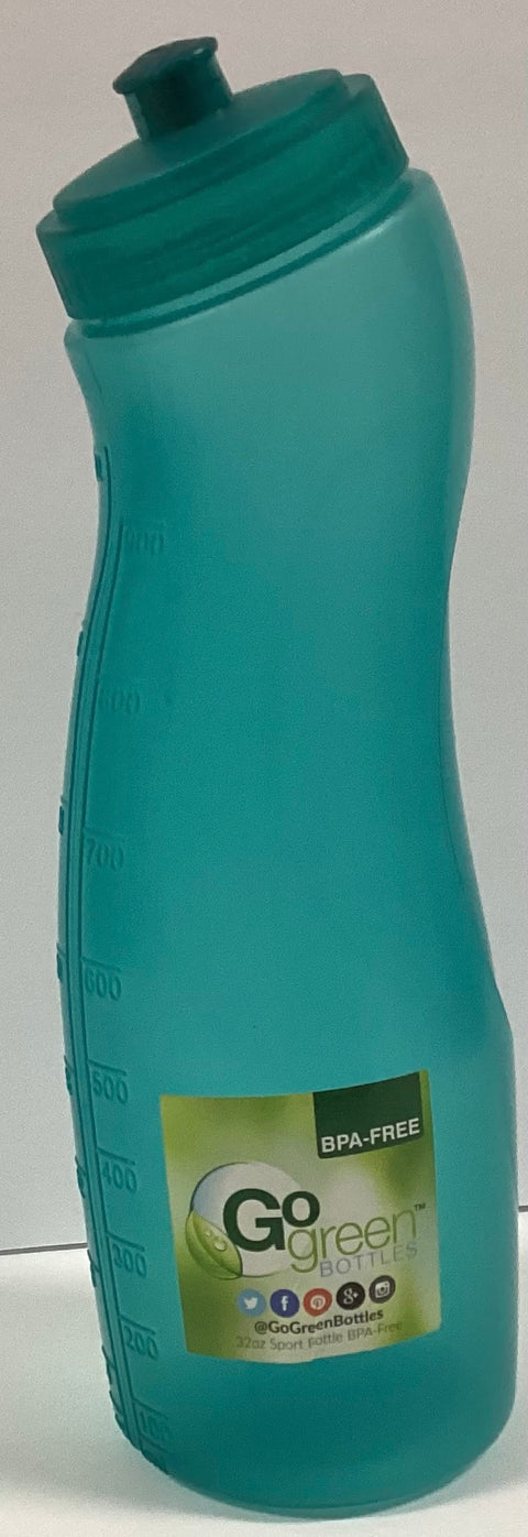 GoGreen PP 32oz Sport Bottle Teal