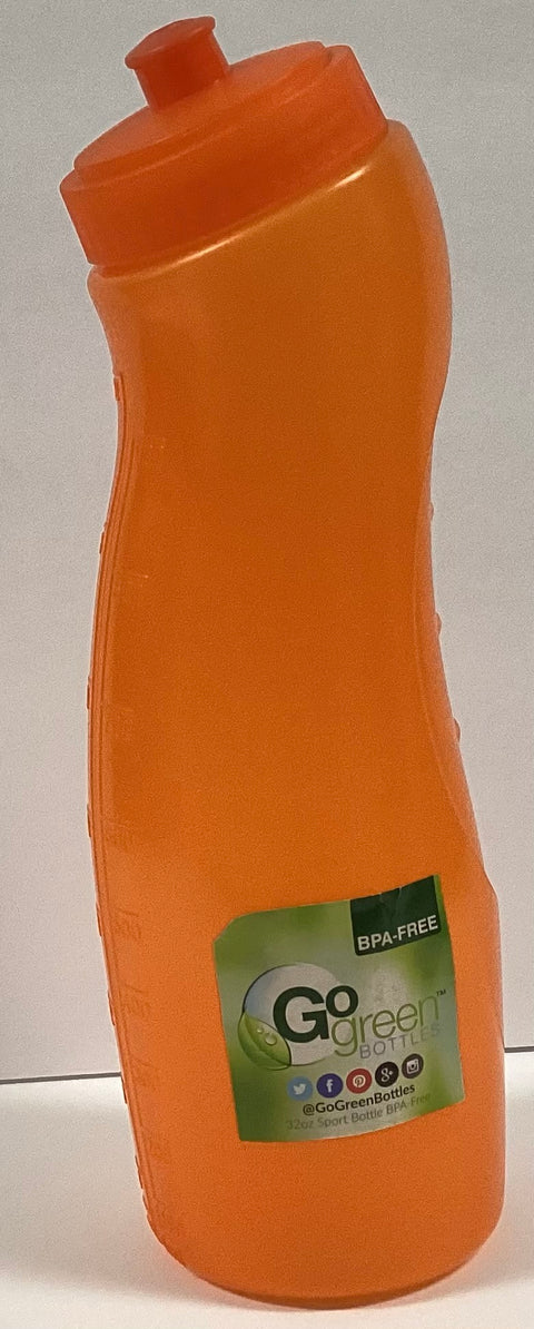 GoGreen PP 32oz Sport Bottle Orange