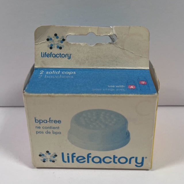 Life Factory Baby Solid Cap, 2 pk, white – Urban Oasis