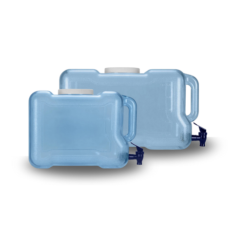 Poly Carbonate Fridge Bottles with 100mm Screw Cap & Spout