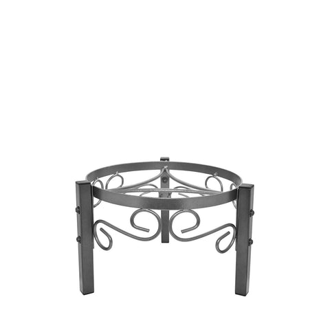 Stand 8in Metal Conter, Gunmetal/Black