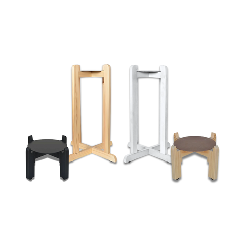 Wooden Dispenser Stand