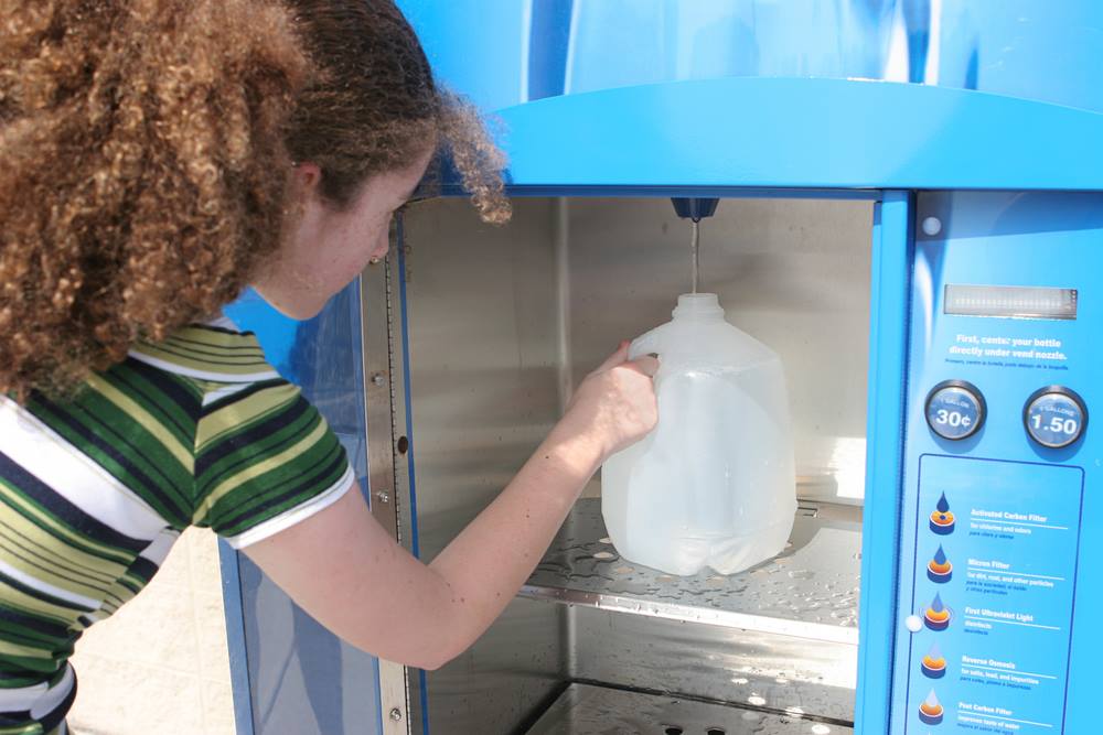 water filling station