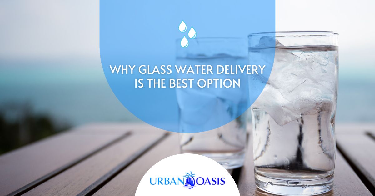 Why Glass Water Delivery is the Best Option
