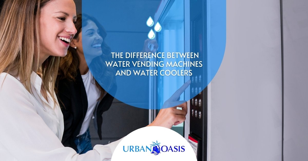 What’s The Difference Between Water Vending Machines and Water Coolers