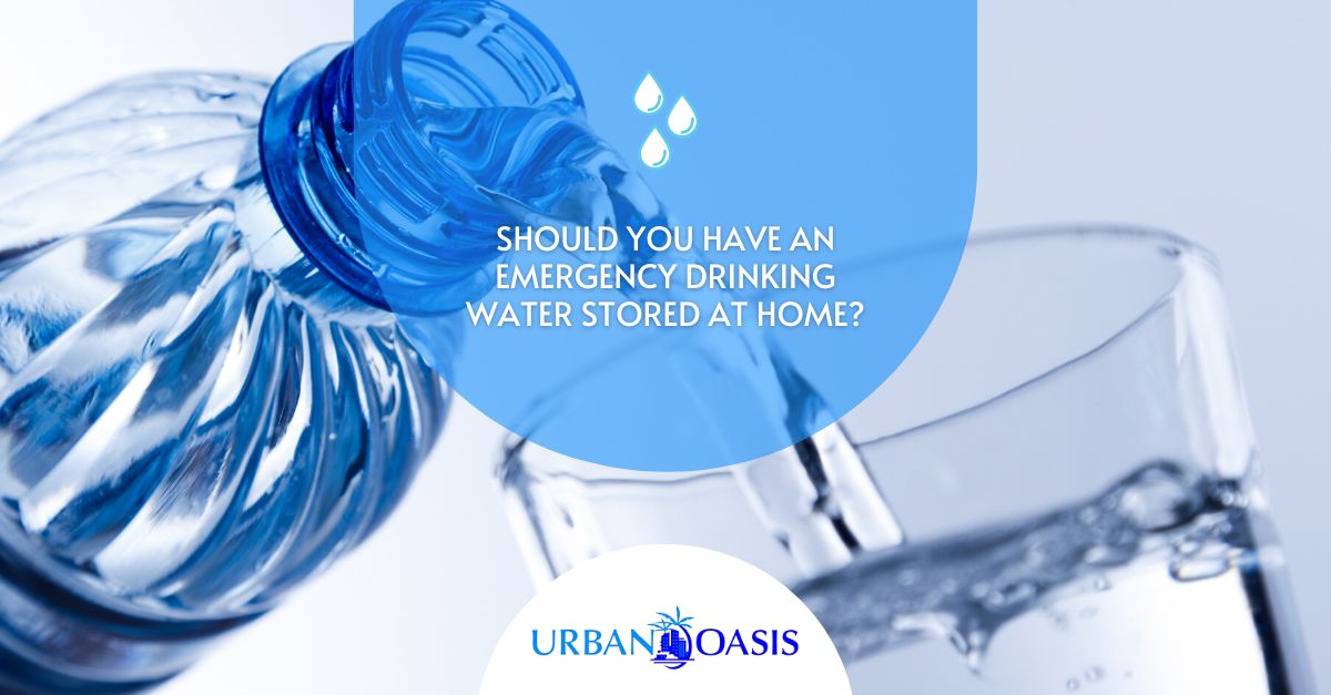 Should You Have an Emergency Drinking Water Stored at Home?